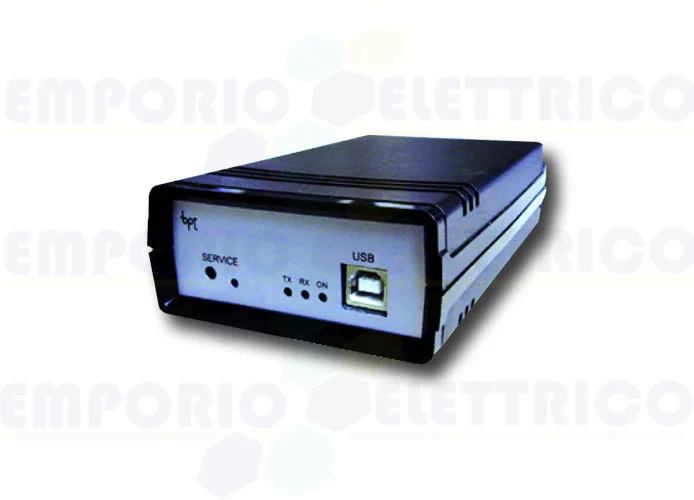 came bpt interfaccia programmazione con software per pc ipc/301lr 61817410