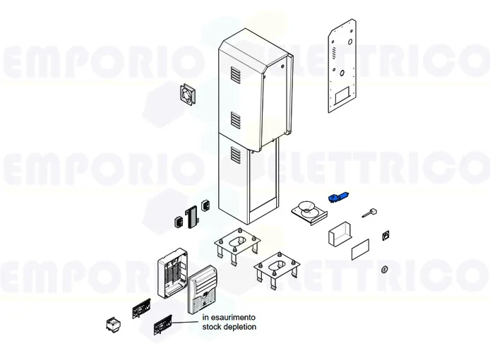 came ricambio originale motoriduttore psu4000 119rig142