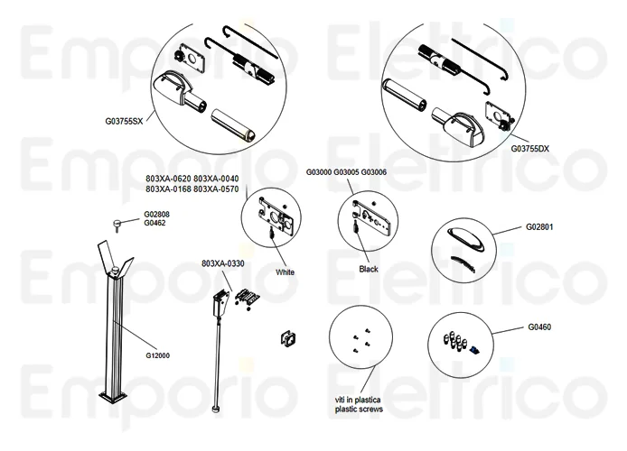 came ricambio originale scheda intermittenza lampade gard g0460 119rir064