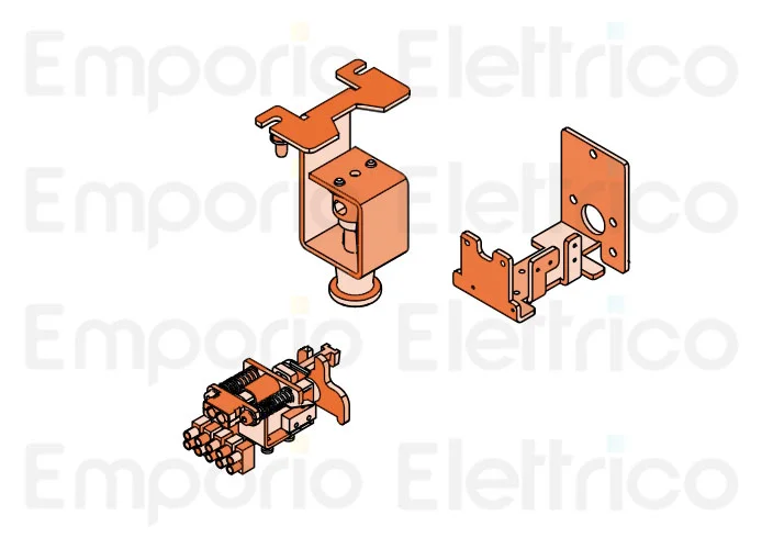 faac ricambio xb lock bl. mot.bistabile a1000 c/pom 105124