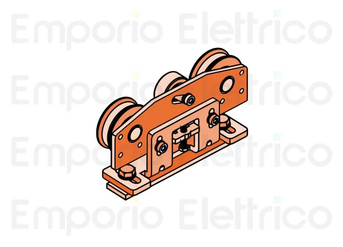 faac ricambio gruppo carrello completo a140/a1400 air 63000012